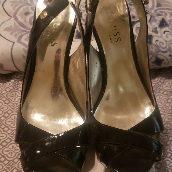 Guess Shoes - Guess sandal heel black